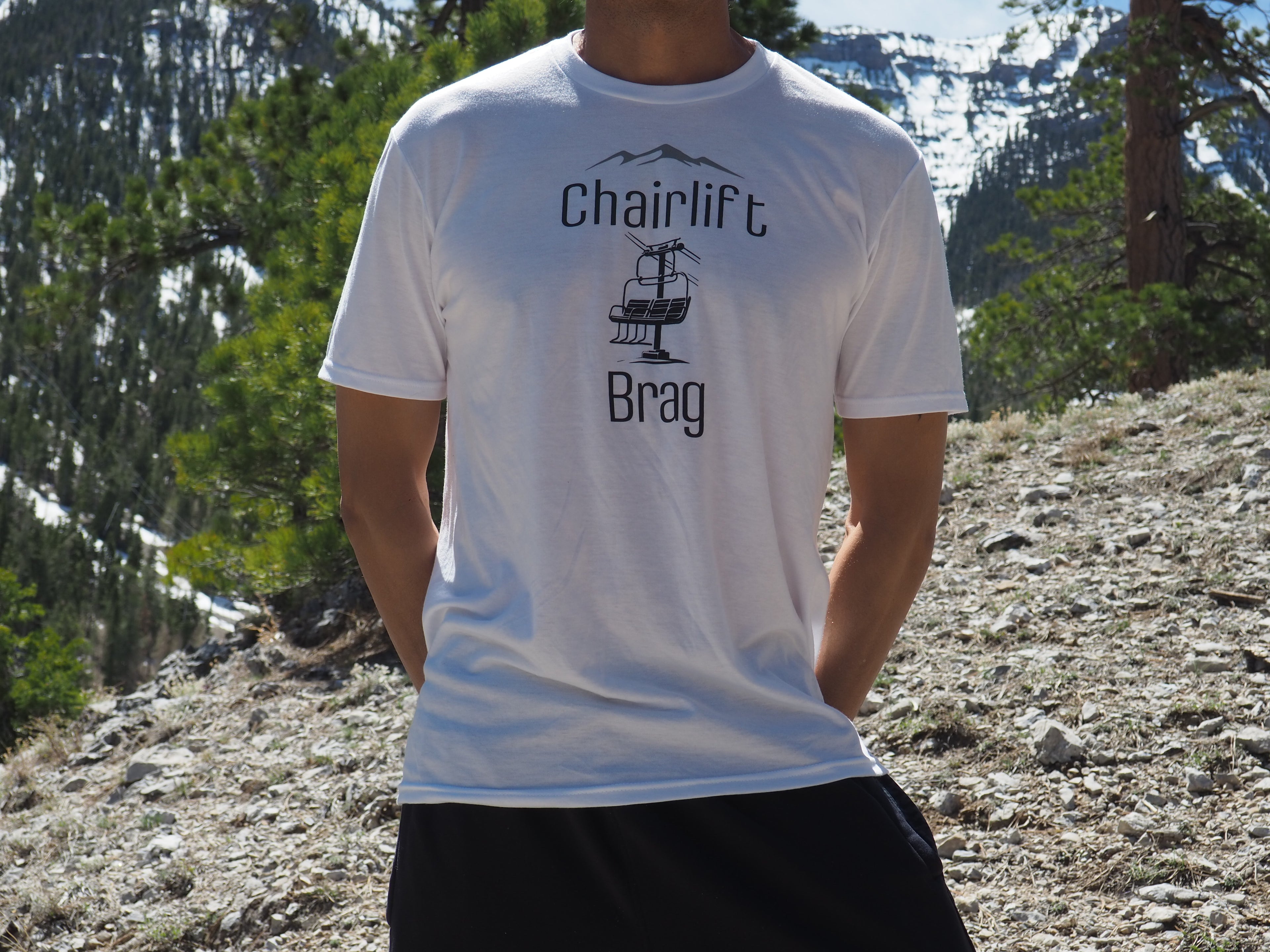 Chairlift Brag Signature Soft White Tee